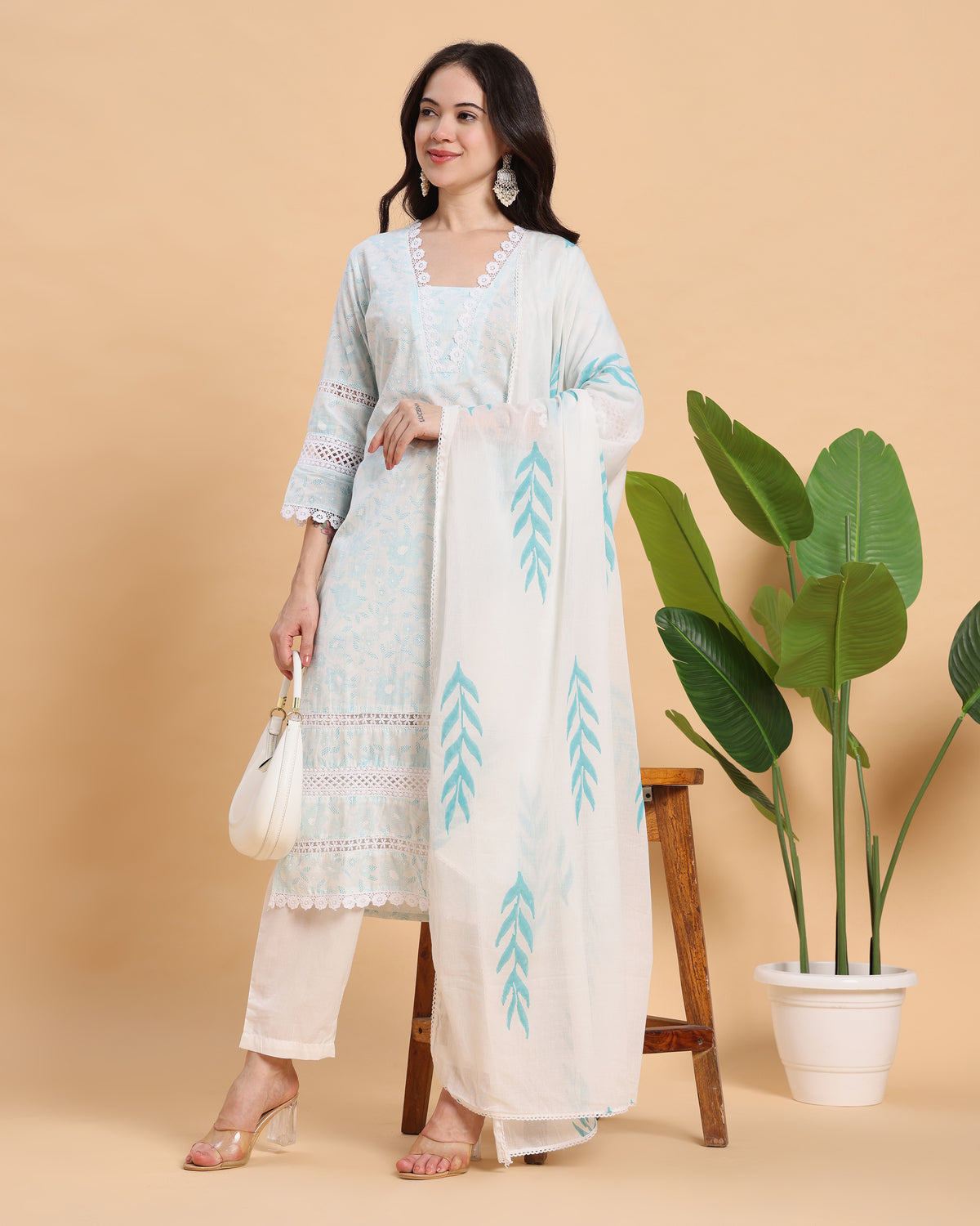 Mehar - Sky Blue Everyday Cotton