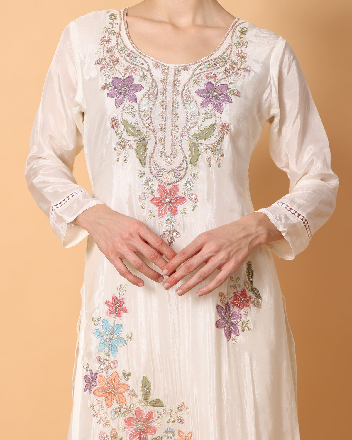 Ira - White Blossom Crepe